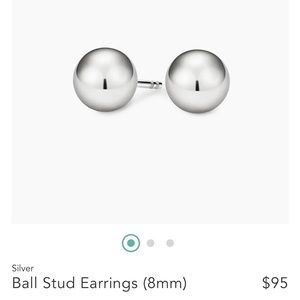 Brilliant Earth Silver Ball Stud Earrings